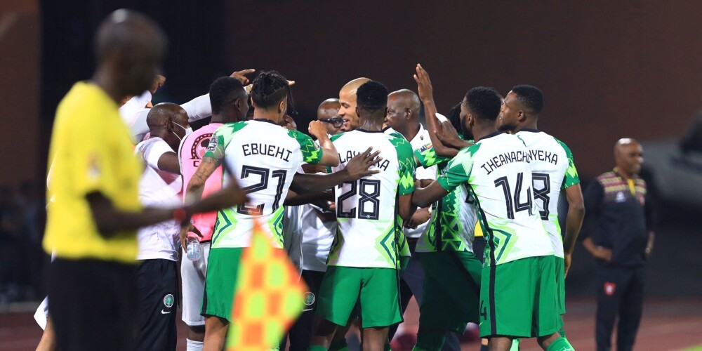 Nigērijas un Ēģiptes futbolisti iekļūst Āfrikas Nāciju kausa izcīņas astotdaļfinālā