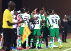 Nigērijas un Ēģiptes futbolisti iekļūst Āfrikas Nāciju kausa izcīņas astotdaļfinālā