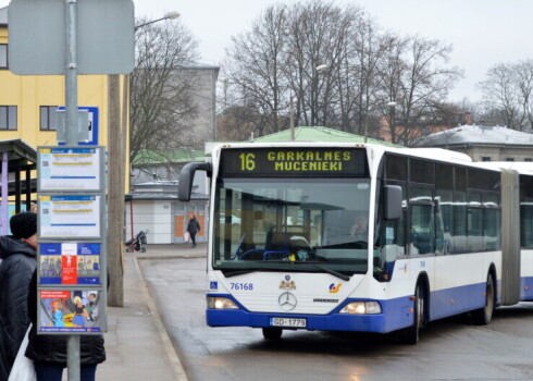 С 24 января в Риге будут изменены названия трех автобусных маршрутов