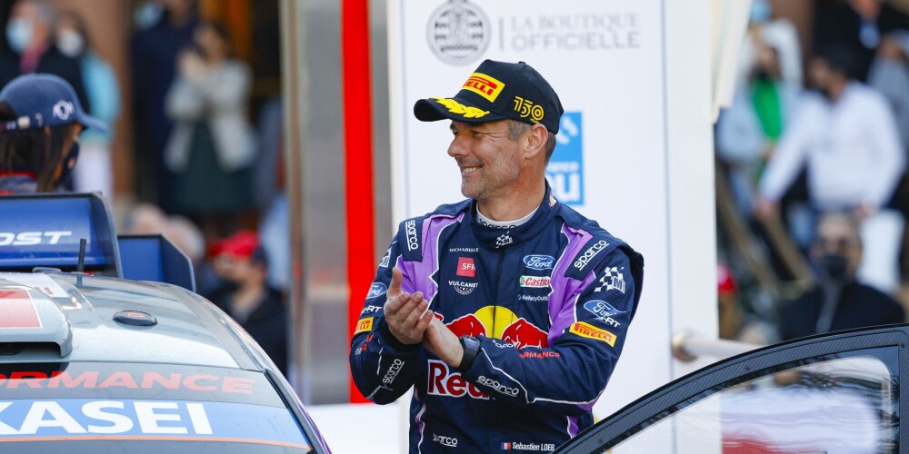 Lēbs Montekarlo kļūst par visu laiku vecāko WRC posma uzvarētāju