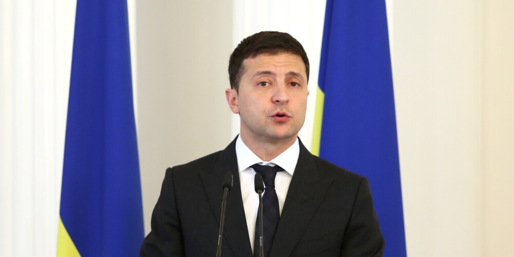 Ukrainas prezidents aicina pilsoņus saglabāt mieru