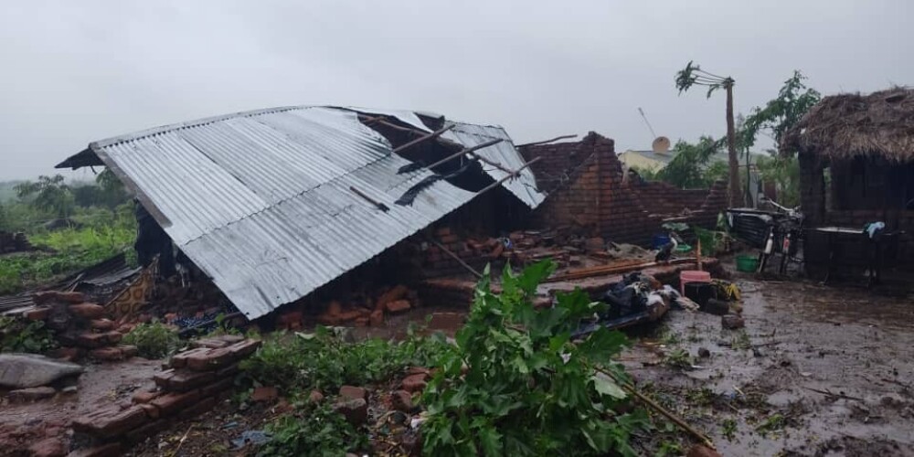 Tropiskā vētra "Ana" Āfrikas dienvidos prasījusi 77 cilvēku dzīvības