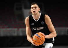 "VEF Rīga" basketbolists Iļja Gromovs.