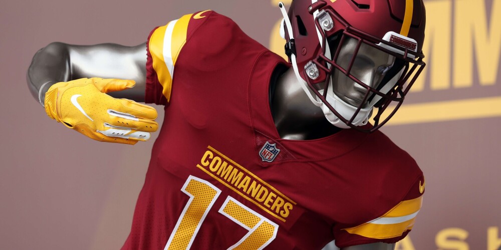 NFL Vašingtonas komanda turpmāk startēs ar "Commanders" nosaukumu