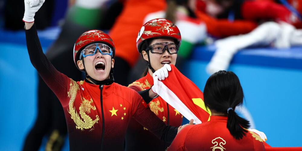 Ķīna tikusi pie pirmā zelta Pekinas olimpiskajās spēlēs