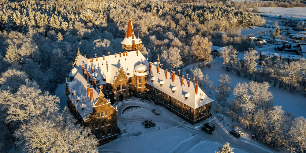 Отреставрированный Цесвайнский замок откроет свои двери для посетителей в ближайшие выходные