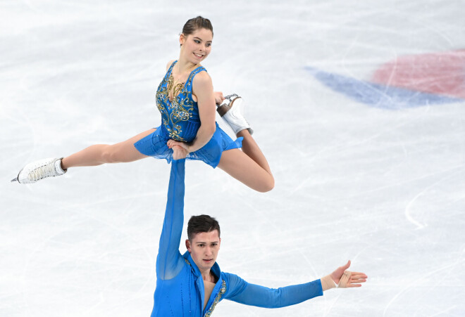 ROC duets Anastasija Mišarina un Aleksandrs Gaļļamovs.