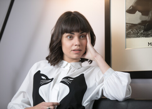 Dailes teātra aktrise Dārta Daneviča.