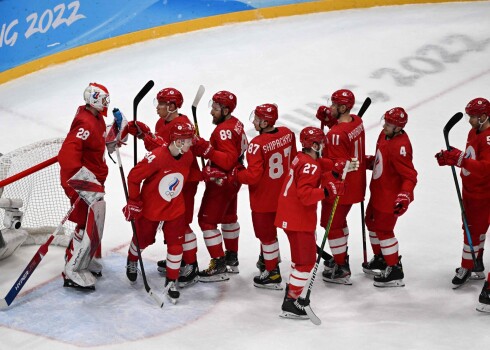 Olimpiskais vīriešu hokeja turnīrs sākas ar Krievijas Olimpiskās komitejas vienības laimīgu uzvaru