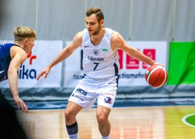 "Liepājas" basketbolisti Eiropas Ziemeļu līgas mačā cieš sagrāvi