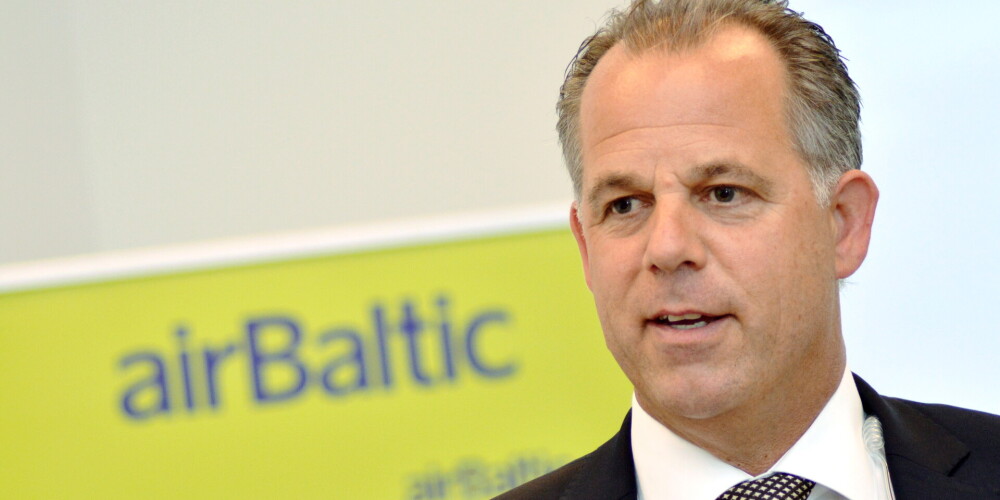 Latvijas nacionālās lidsabiedrības AS "Air Baltic Corporation" izpilddirektors Martins Gauss