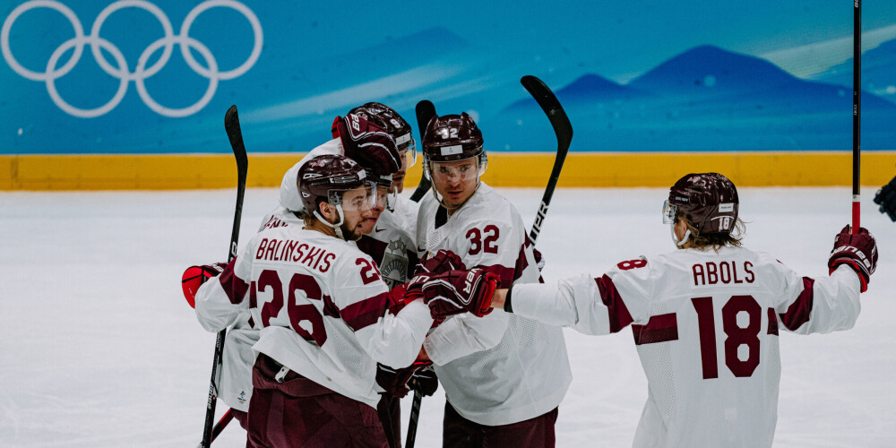 Latvijas hokeja izlasei cīņā par olimpisko spēļu ceturtdaļfinālu pretī stāsies Dānija
