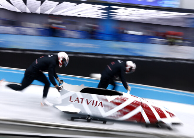 Dalību Pekinas olimpiskajās spēlēs sāks Latvijas bobslejisti