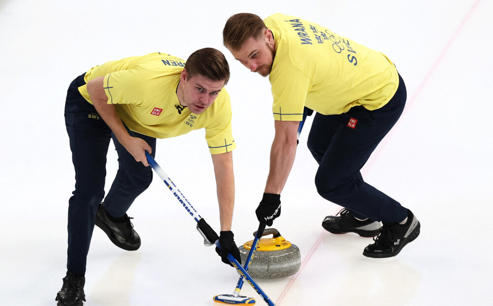 Swedish curling players continue their winning streak in Beijing