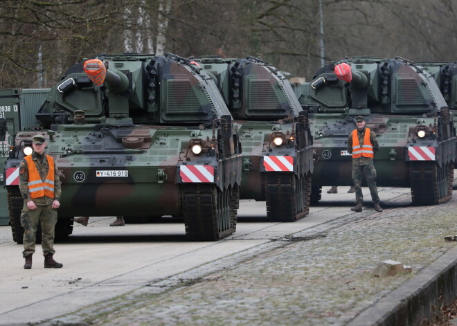 Lietuvā sāk ierasties papildspēki no Vācijas