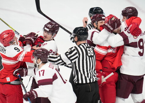 Латвия без побед завершила хоккейный турнир Олимпийских игр в Пекине