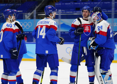 Slovākijas hokejisti grauj Vāciju un pārliecinoši iekļūst ceturtdaļfinālā