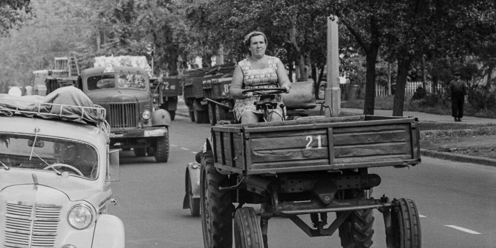 Гунарс Бинде. Из серии “Hello, Moscow!”, 1965 