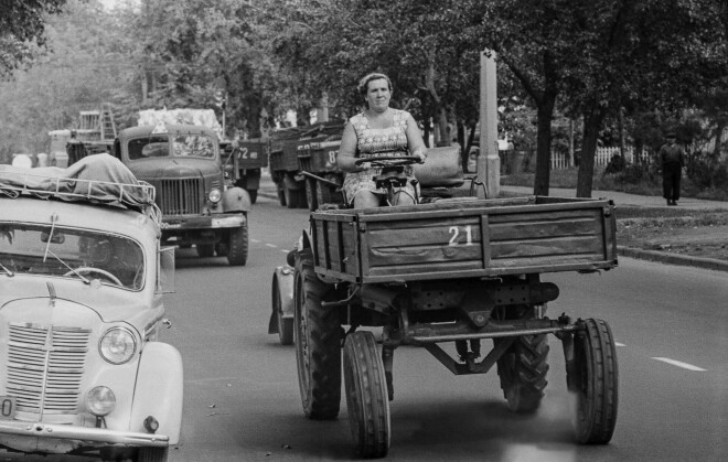 Гунарс Бинде. Из серии “Hello, Moscow!”, 1965 