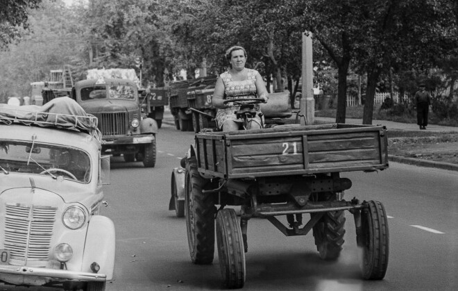 Гунарс Бинде. Из серии “Hello, Moscow!”, 1965