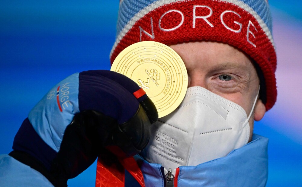 Norvēģija nodrošinājusi sev uzvaru medaļu ieskaitē priekšpēdējā Pekinas olimpisko spēļu dienā
