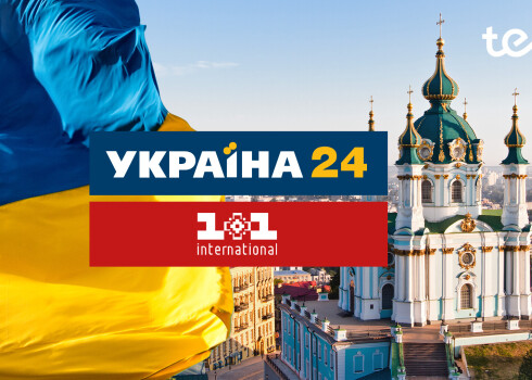 "Tet" pievieno divus Ukrainas TV kanālus: "Ukraina 24" un "1+1 International"