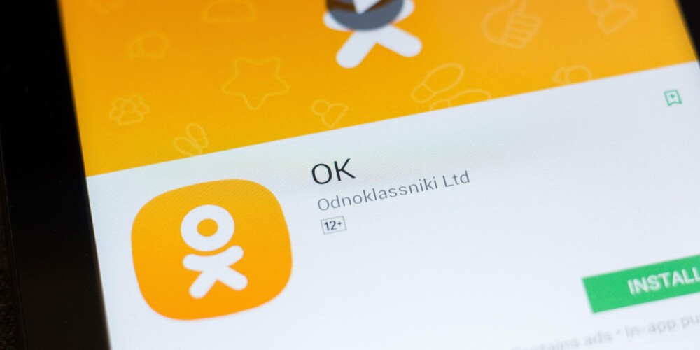 socialā medija "odnoklassniki.ru" logo.