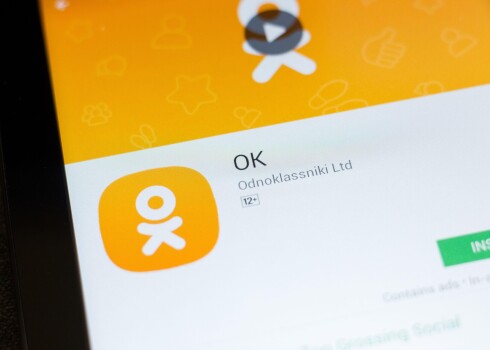 socialā medija "odnoklassniki.ru" logo.