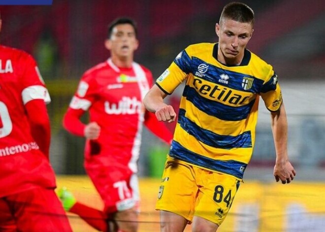 Latvijas futbola talants Šits debitējis Itālijas B sērijā