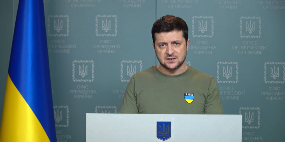 Zelenskis: "Ja Ukraina kritīs, nākamās būs Baltijas valstis"