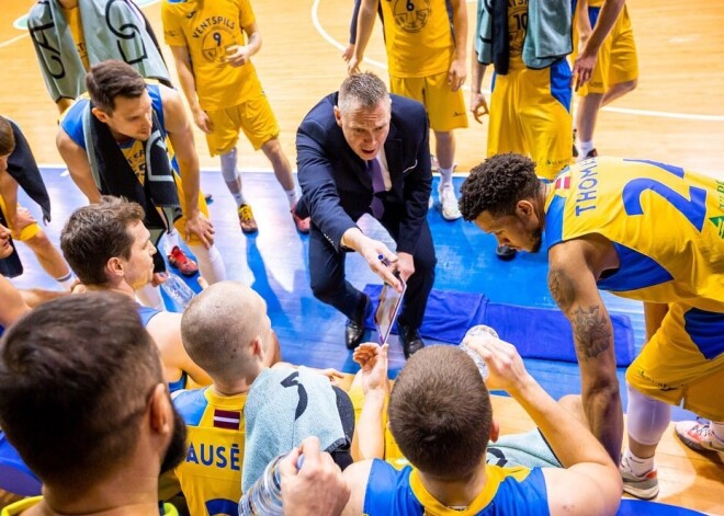 "Ventspils" izbraukumā LIBL spēlē piedzīvo sagrāvi pret latviešu pārstāvēto "Kalev"/"Cramo"