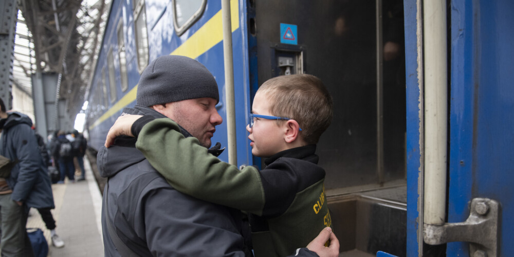 Atvadu brīdī Ruslans dēlam lūdzis palikt drosmīgam mammas dēļ.