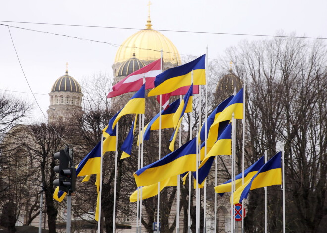 Rīgā līdz šim ieradušies vairāki simti Ukrainas kara bēgļu