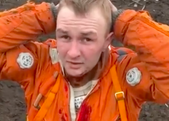 VIDEO: Mikolajivas apgabalā notriec krievu lidmašīnu un sagūsta pilotu