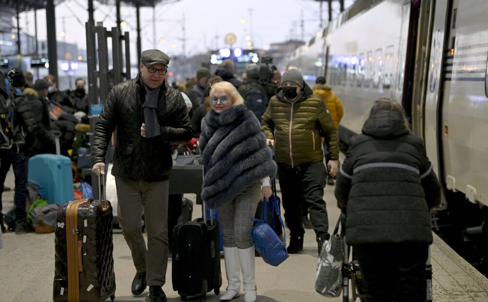 Krievijas iedzīvotāji masveidā dodas uz Somiju