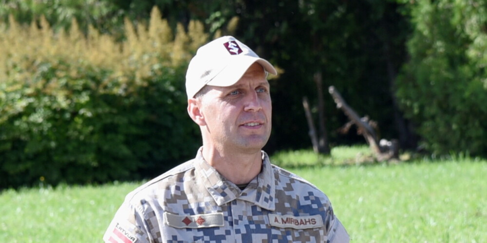 Jaunsardzes centra direktors Aivis Mirbahs.