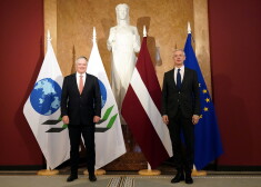 Кариньш и генеральный секретарь ОЭСР: введенные против России санкции приведут к огромным переменам в мире