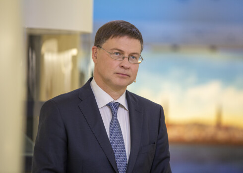 Eiropas Komisijas priekšsēdētāja izpildvietnieks Valdis Dombrovskis.