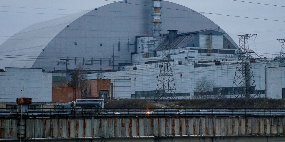Čornobiļas atomelektrostacija. Foto uzņemts 2018. gada 22. novembrī. 