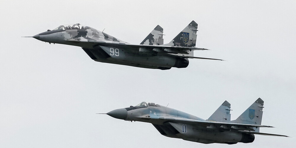 Baidens personīgi esot aizliedzis piegādāt Ukrainai iznīcinātājus "MiG-29"