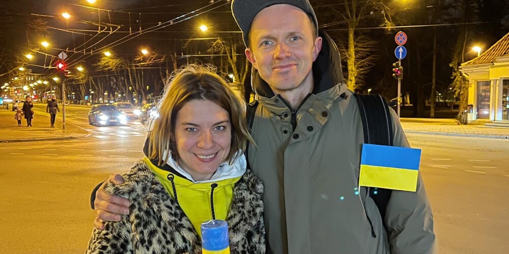 "Tā par mani rūpējusies ir tikai mana mamma," teic ukrainiete, kas radusi patvērumu pie Renāra Kaupera