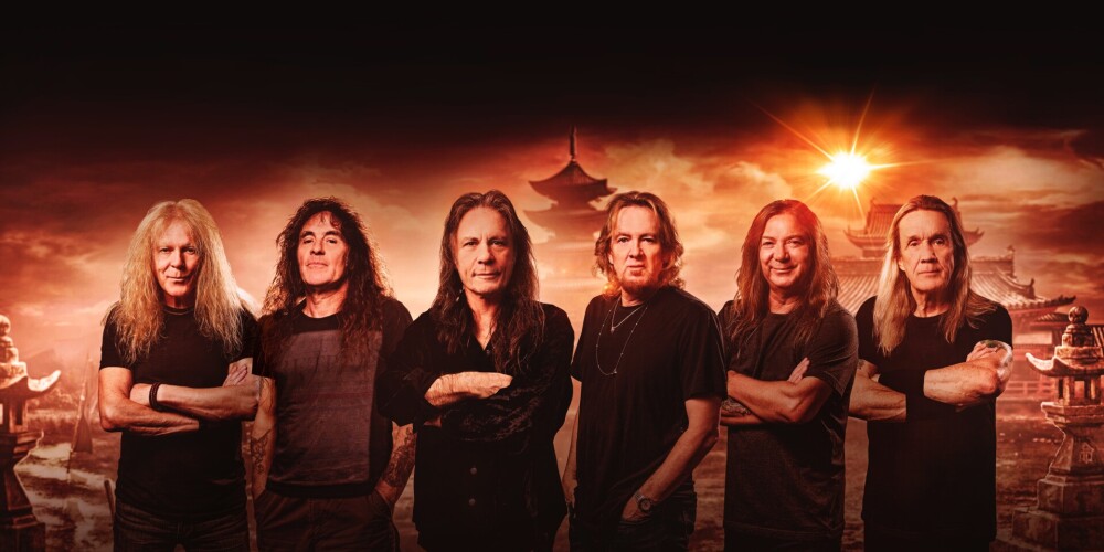 Rokgrupa "Iron Maiden".
