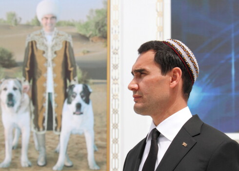 Turkmenistānas prezidenta vēlēšanās uzvarējis pašreizējā līdera Berdimuhamedova dēls