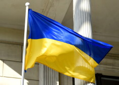 Pie mūzikas skolas izkārtais Ukrainas karogs radījis nesaskaņas Daugavpilī