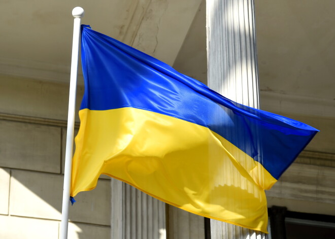 Pie mūzikas skolas izkārtais Ukrainas karogs radījis nesaskaņas Daugavpilī