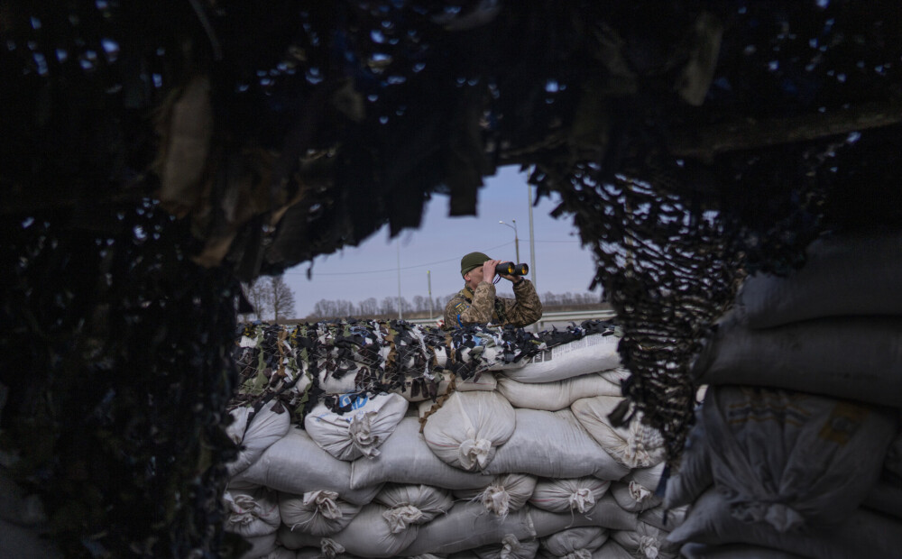 Stāvoklis Ukrainas frontē kara divdesmit otrajā rītā