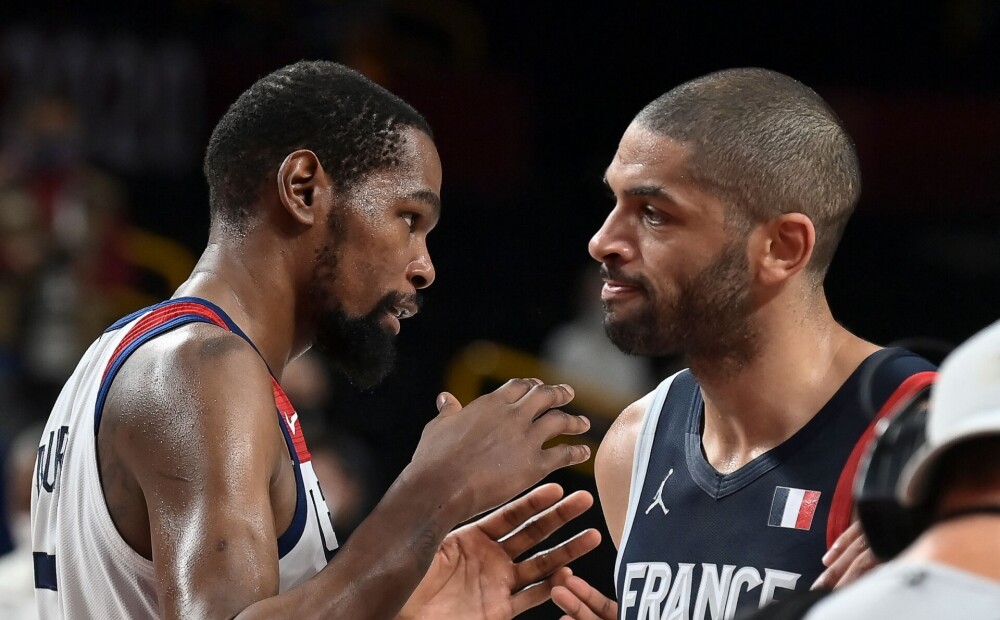 Franču basketbolistiem kauns, kur Parīzes olimpisko spēļu mači būs jāaizvada NBA zvaigznēm
