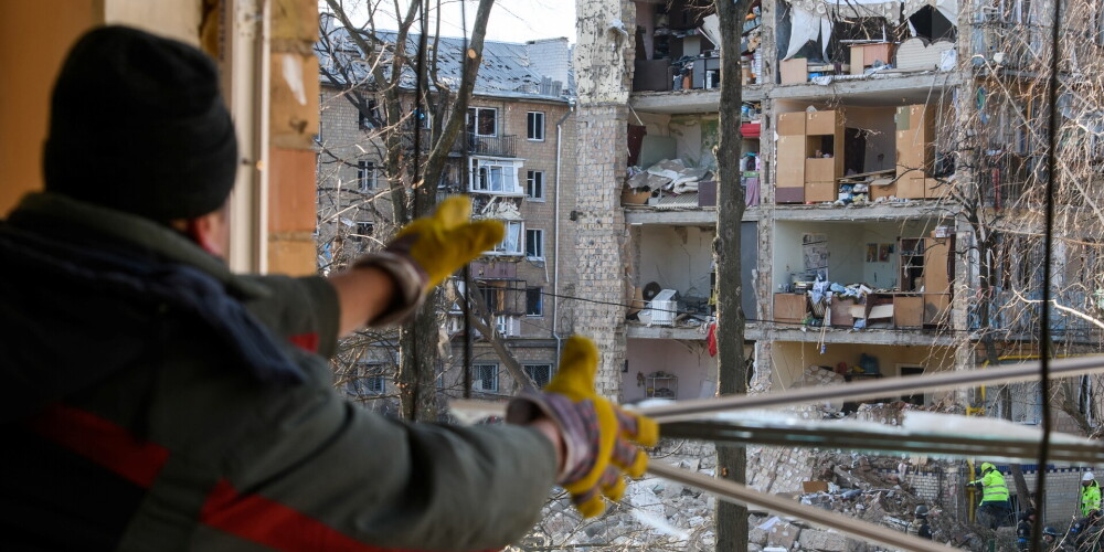 Kijiva, Ukraina. 2022. gada 18. marts. 