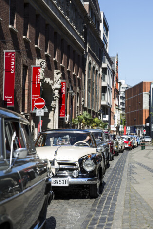 Klasiskās Borgward mašīnas laiku pa laikam pulcējas salidojumos dzimtajā pilsētā Brēmenē.