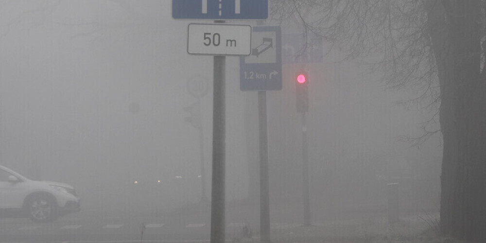 В западных и центральных районах Латвии возможен густой туман